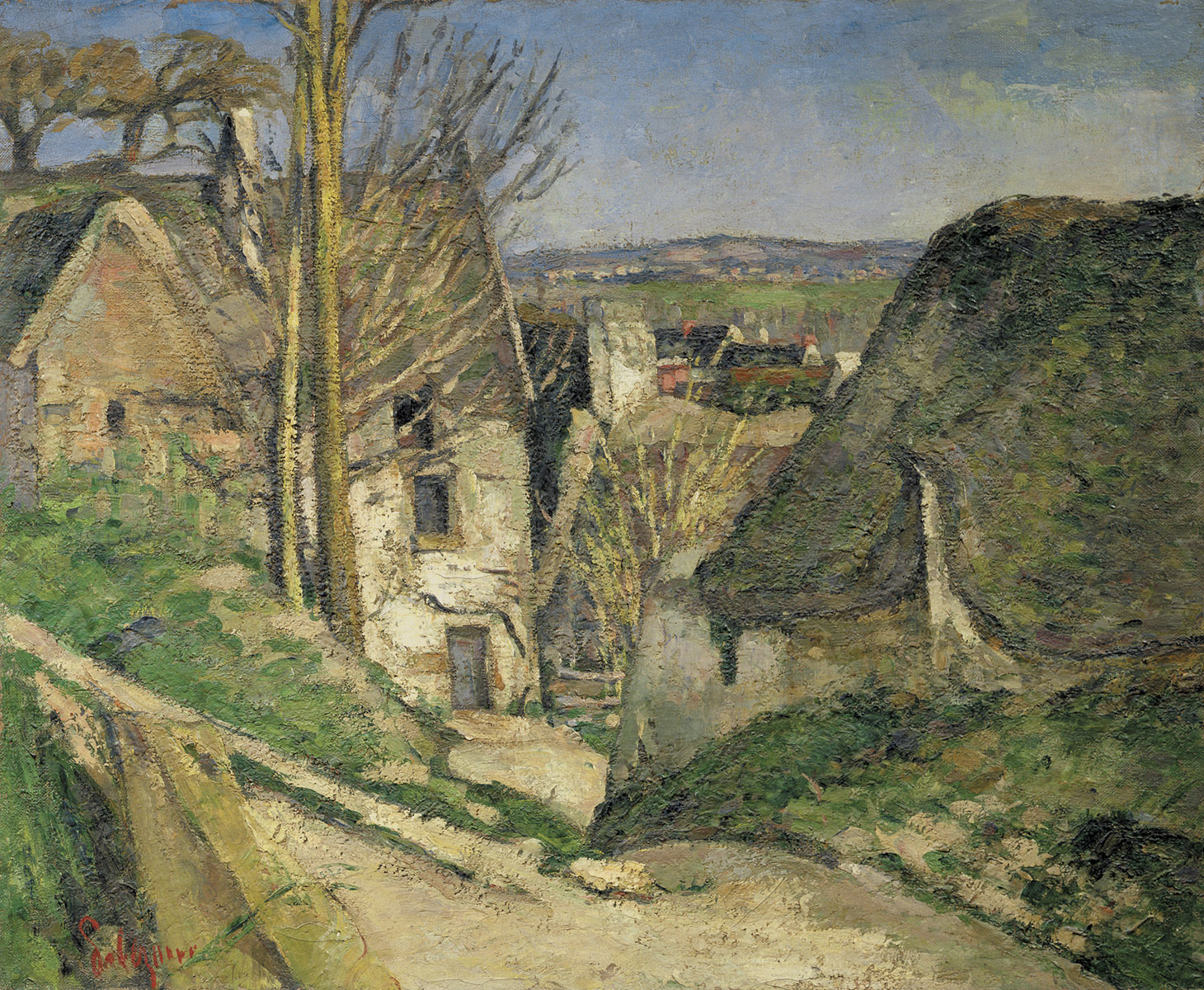 Imagem de referência de Casa do Carrasco, descrito nos dados abertos como pintura de Paul Cézanne