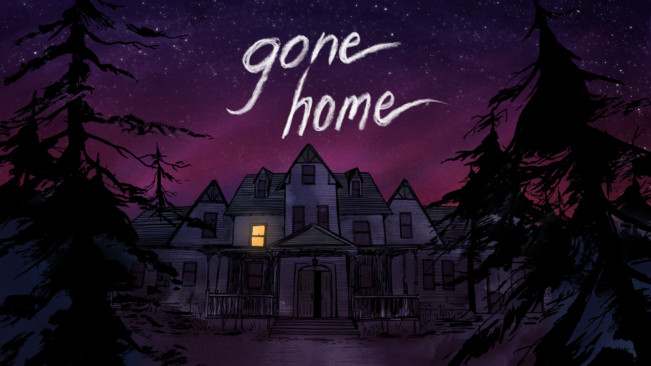 Imagem de referência relacionada a Gone Home, item descrito como jogo eletrônico de 2013