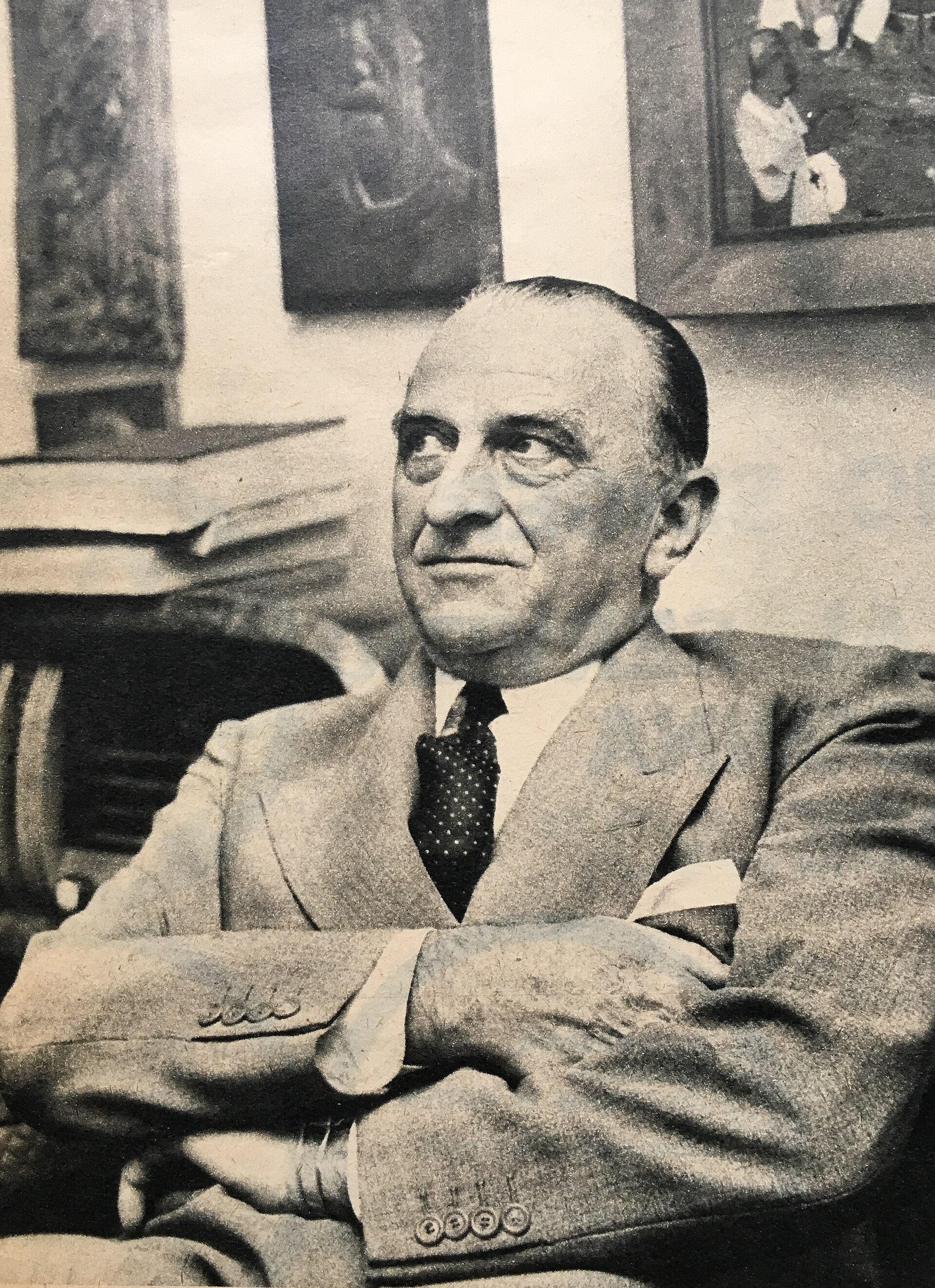 Imagem de referência relacionada a Cesare Merzagora, item descrito como banqueiro, Reino da Itália