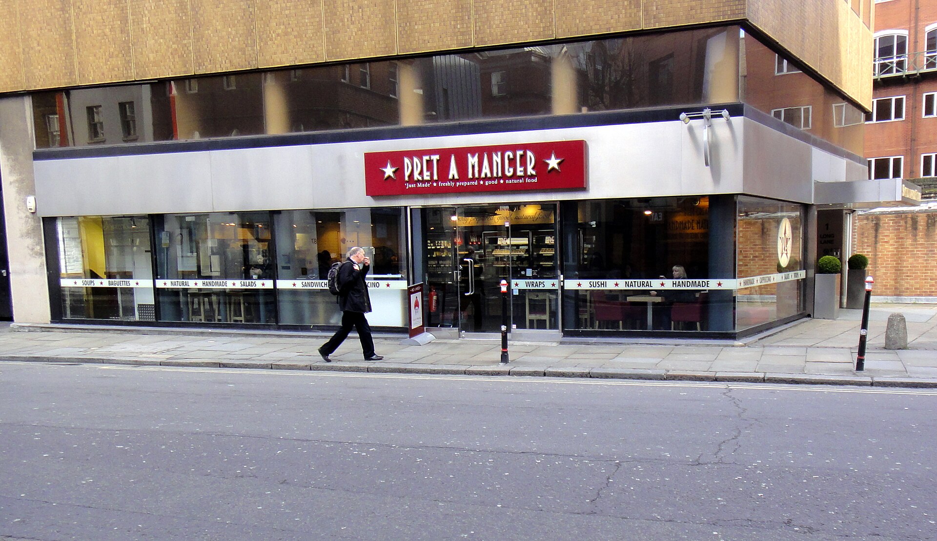 Imagem de referência relacionada a Pret A Manger, item descrito como registro de referência sobre Pret A Manger, organizado a partir de dados estruturados abertos
