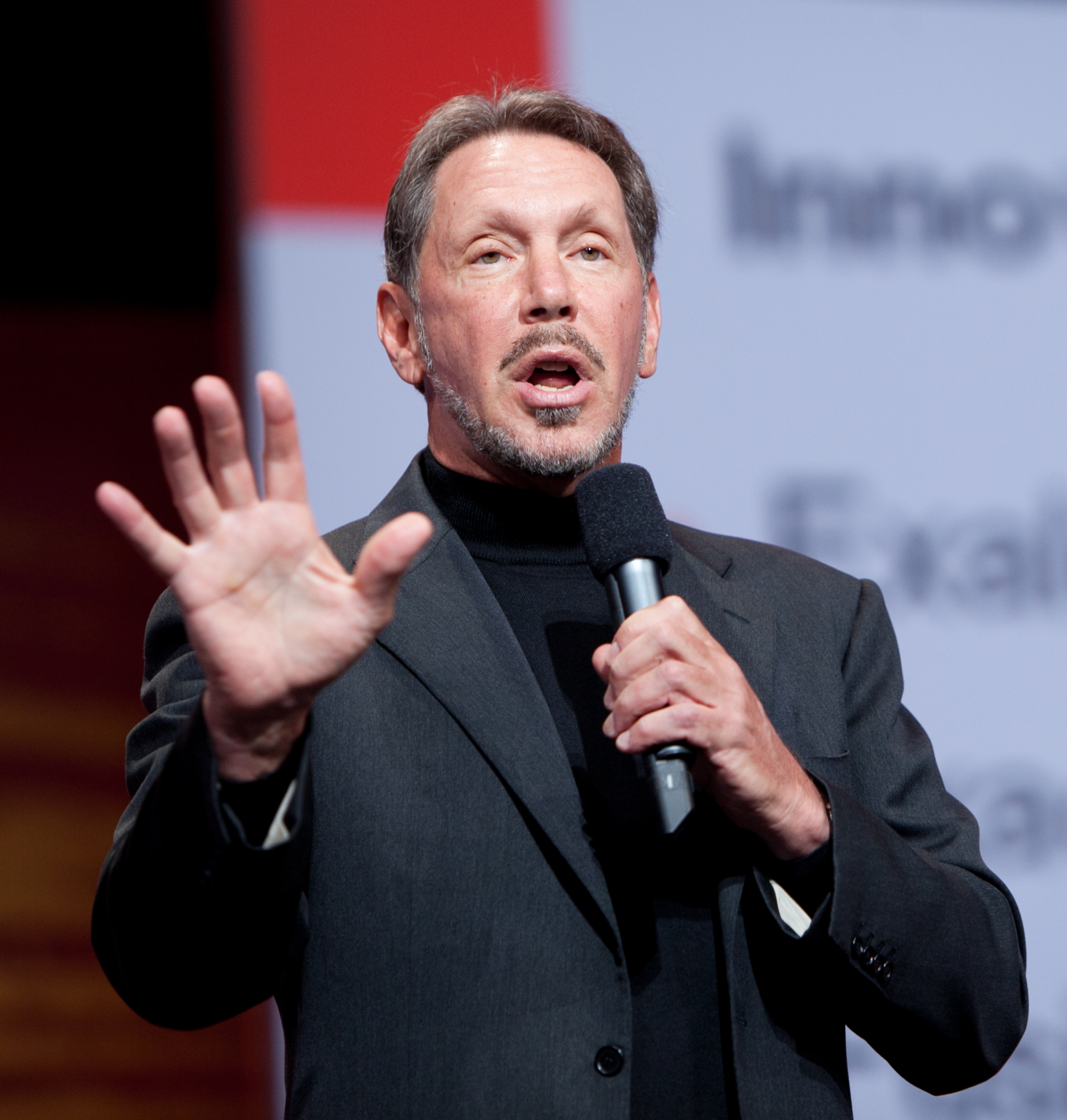 Imagem de referência de Larry Ellison, descrito nos dados abertos como empresário norte-americano