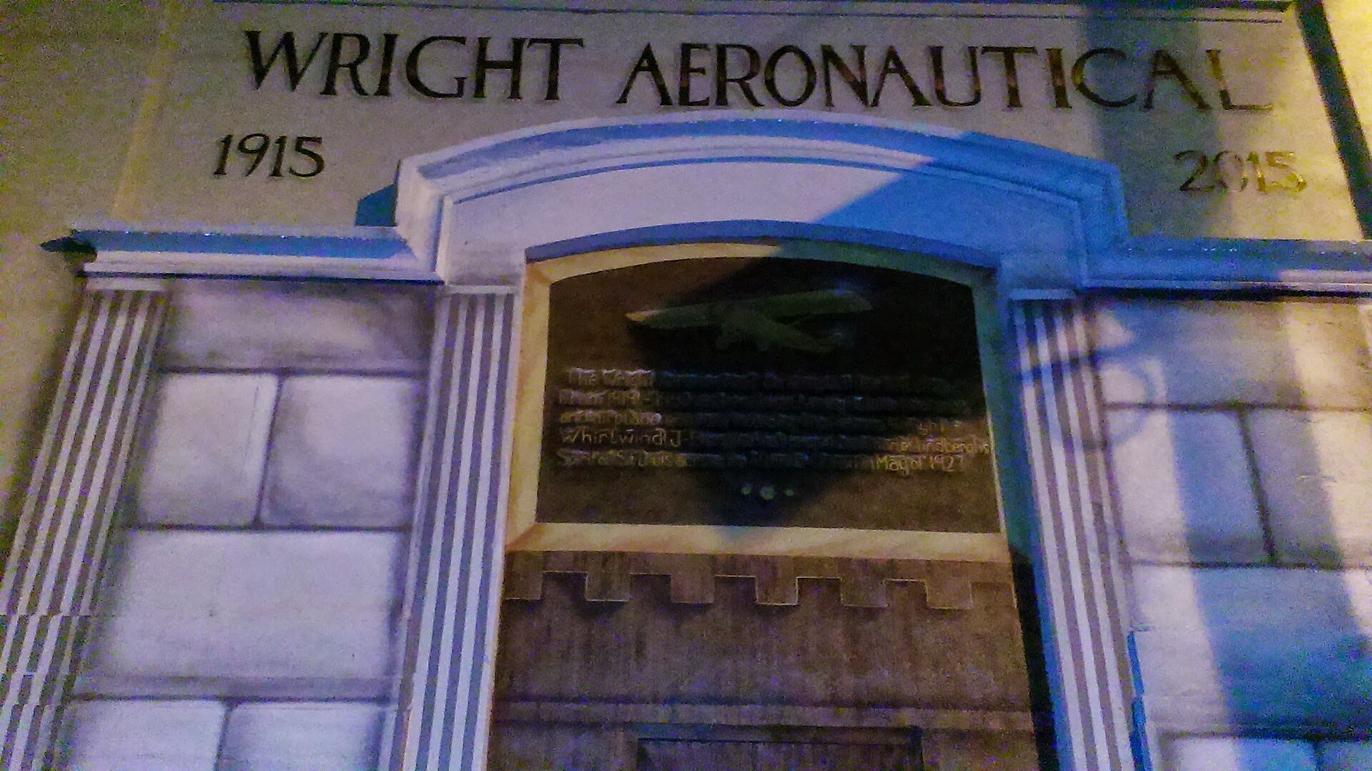 Imagem de referência relacionada a Wright Aeronautical, item descrito como registro de referência sobre Wright Aeronautical, organizado a partir de dados estruturados abertos