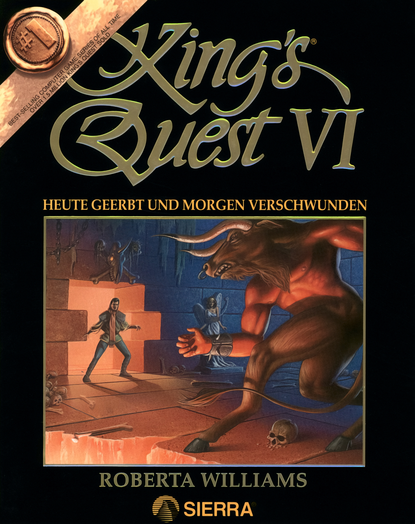 Imagem de referência de King's Quest VI: Heir Today, Gone Tomorrow, descrito nos dados abertos como jogo eletrônico de 1992