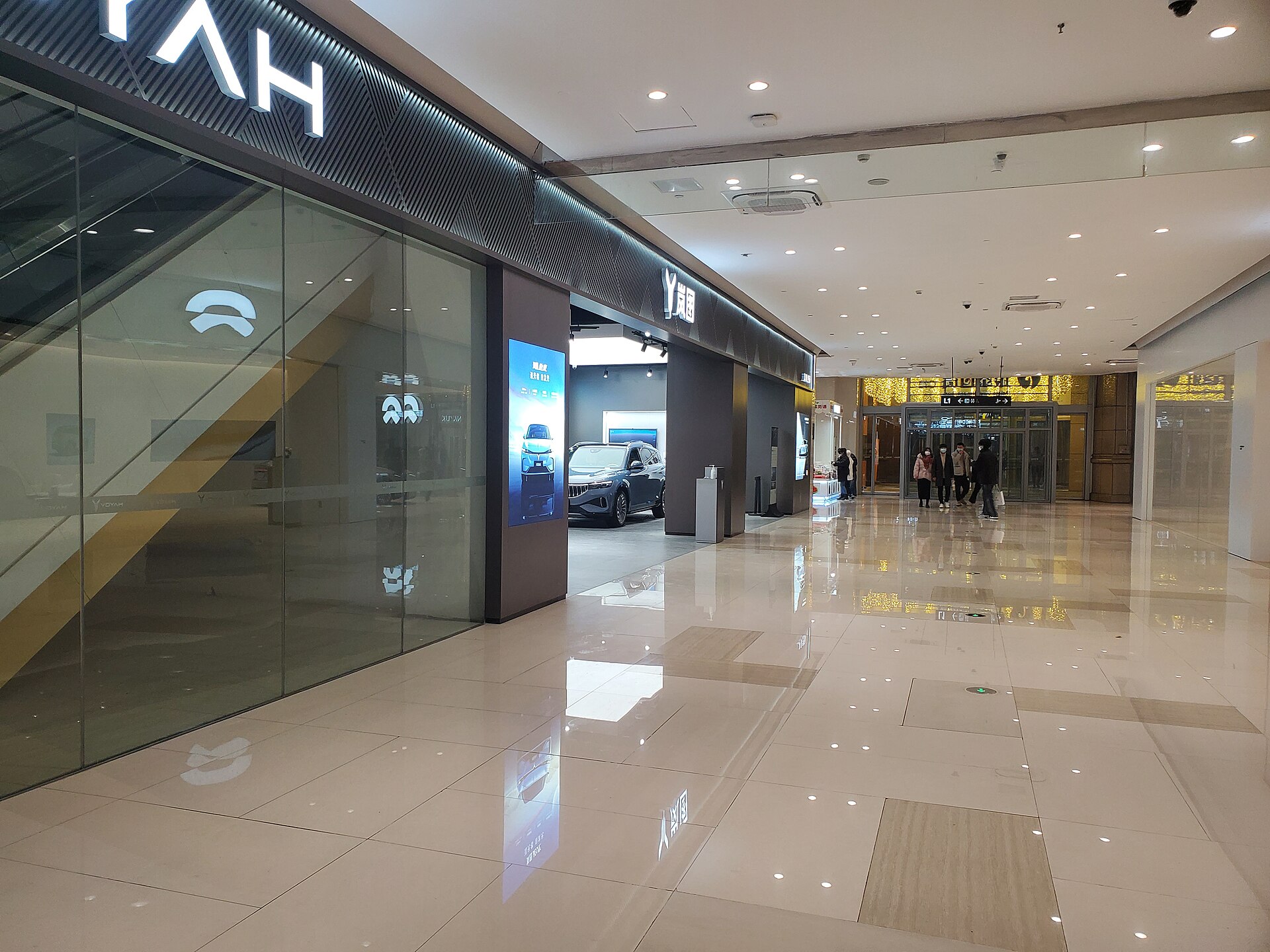 Imagem de referência relacionada a Voyah, item descrito como uma marca premium do grupo Dongfeng