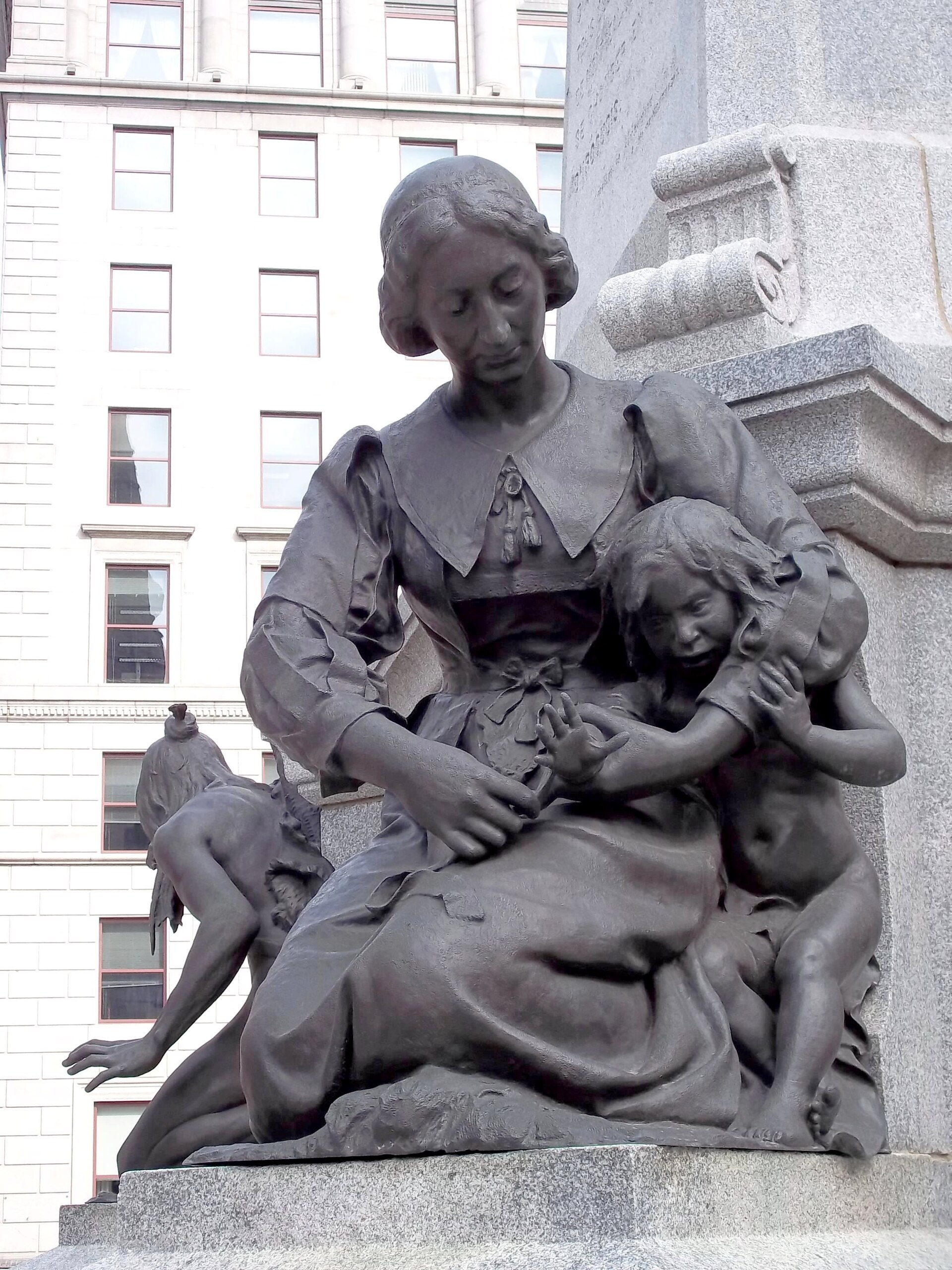 Imagem de referência relacionada a Jeanne Mance, item descrito como colono da Nova França, co-fundador da cidade de Montreal, Canadá