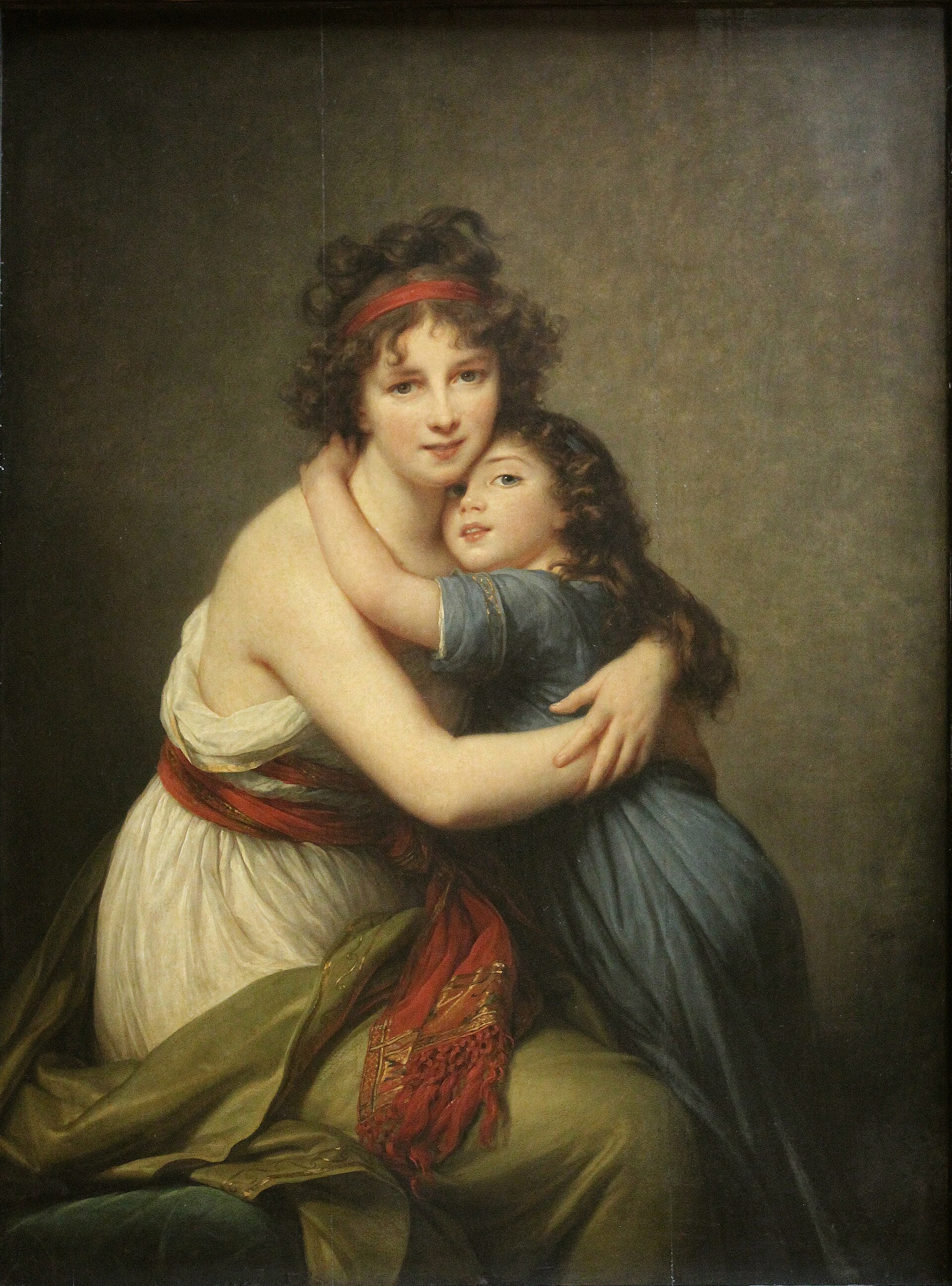 Imagem de referência de Autorretrato com Julie (1789), descrito nos dados abertos como pintura de Élisabeth-Louise Vigée-Le Brun