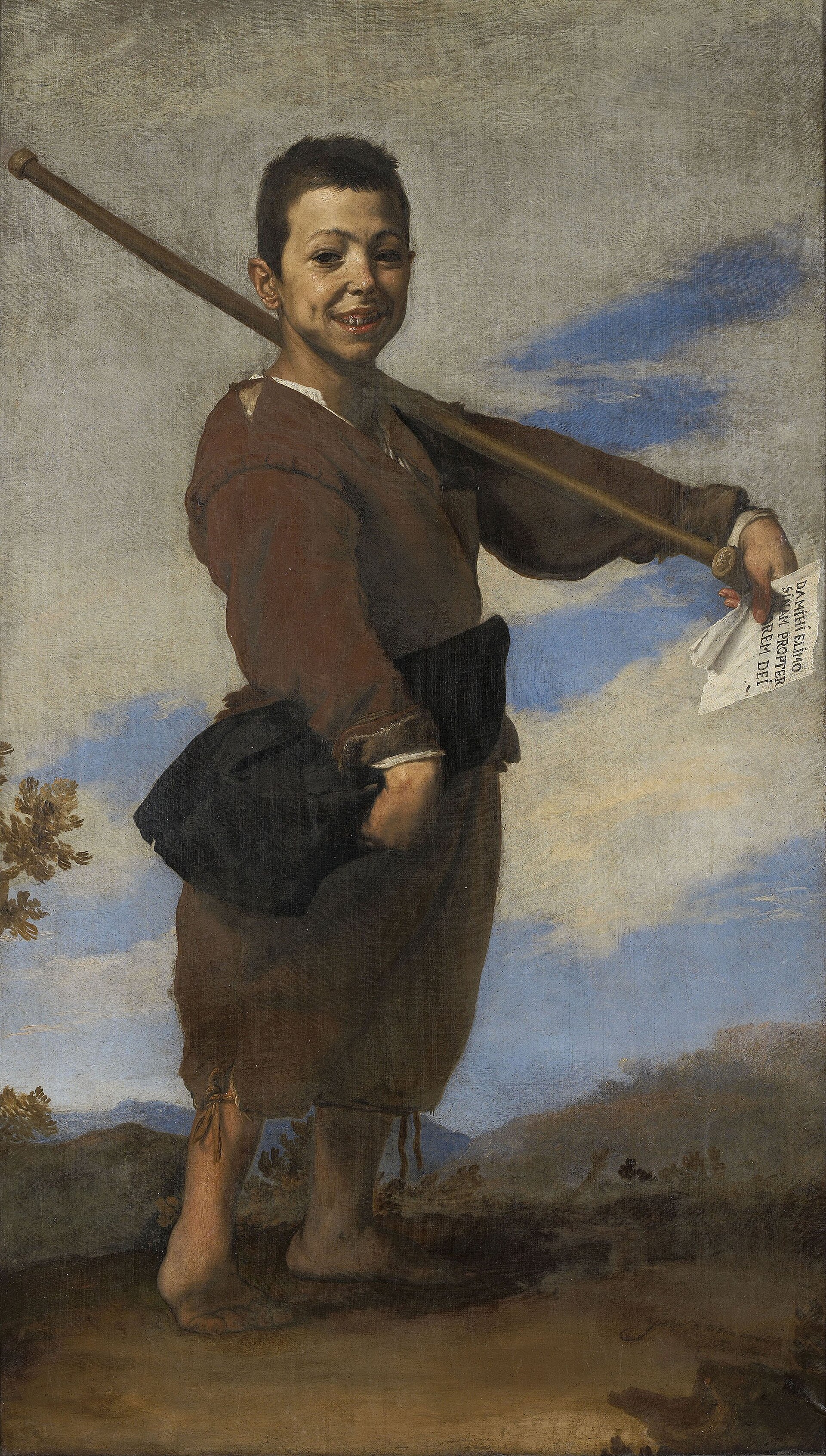 Imagem de referência de O Pé Boto, descrito nos dados abertos como pintura de José de Ribera