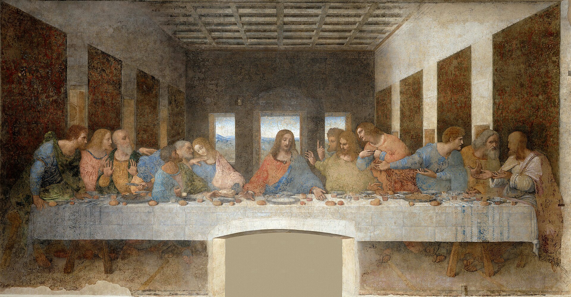Imagem de referência de A Última Ceia, descrito nos dados abertos como pintura de Aelbrecht Bouts