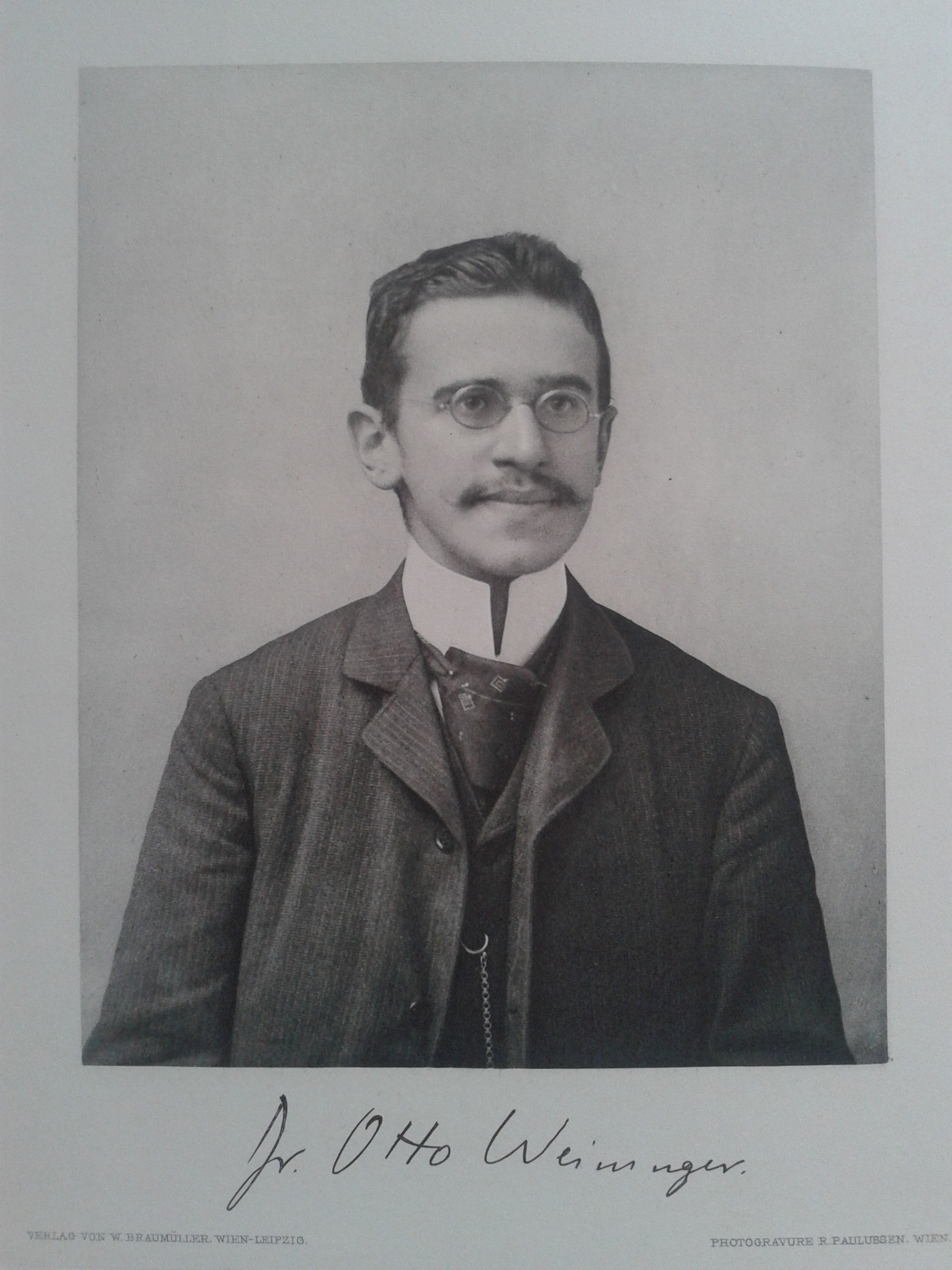 Imagem de referência de Otto Weininger, descrito nos dados abertos como filósofo e escritor austríaco