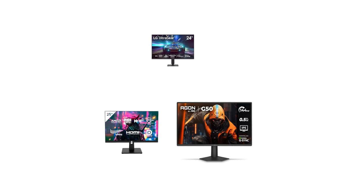 Quer montar um setup gamer de verdade? Confira esta seleção de monitores em promoção