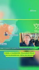 Esporte Espetacular acompanha clássicos das quartas da Copa do Brasil