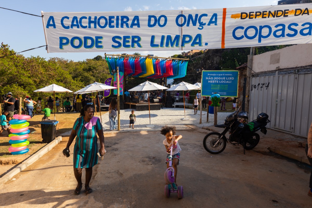 De “praia” a rio poluído: a luta por uma cachoeira escondida de BH