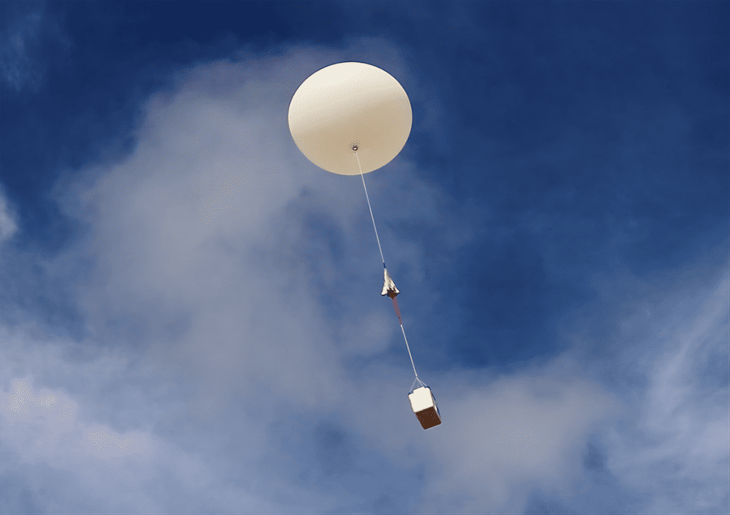 Sonda brasileira registra a curvatura da Terra a 32 km de altitude