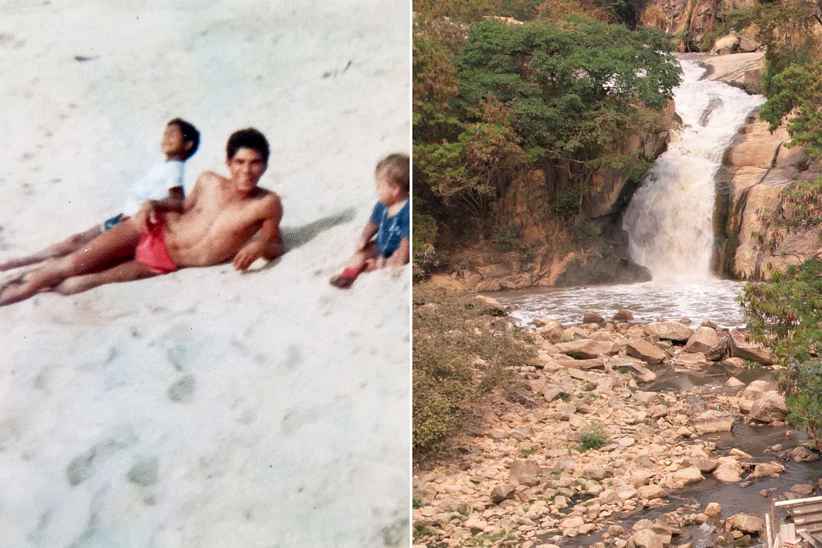 Cachoeira de 31 metros em BH já foi usada para banho e hoje sofre com poluição