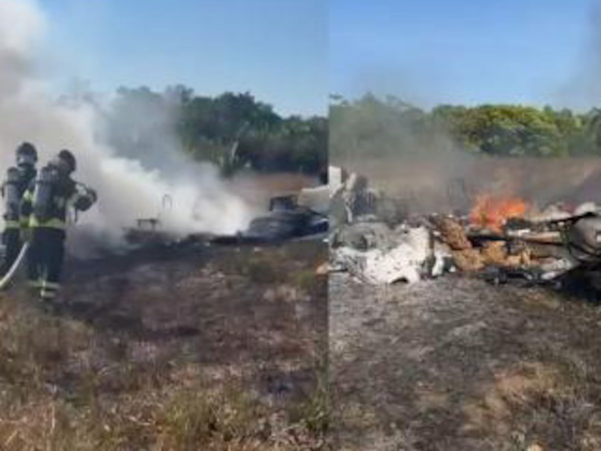 Avião de pequeno porte cai em região isolada de MT e deixa três mortos