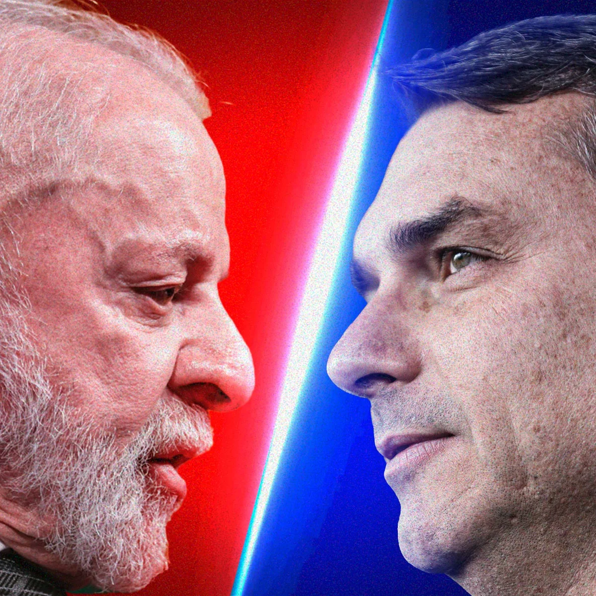Datafolha: Lula tem 46% e Flávio Bolsonaro marca 44% no 2º turno