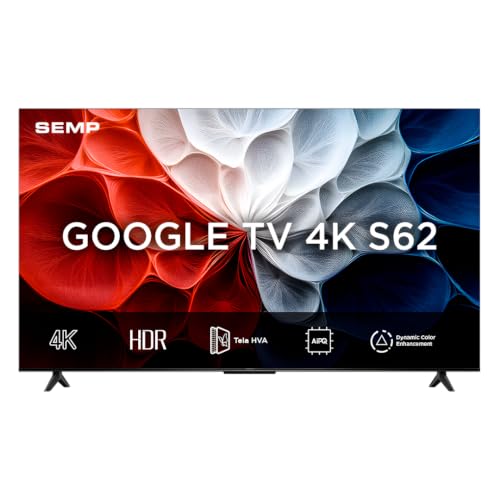 Smart TV Semp 43 Polegadas LED HVA 4K S62