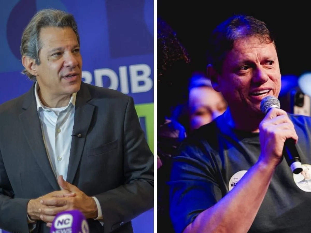 Paraná Pesquisas: Tarcísio tem 49,7% contra 34,5% de Haddad em SP