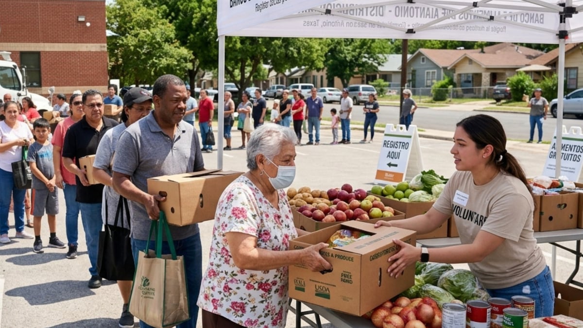 Texas distribuirá alimentos gratuitos a sus residentes del 11 al 13 de septiembre: horarios y despensas disponibles