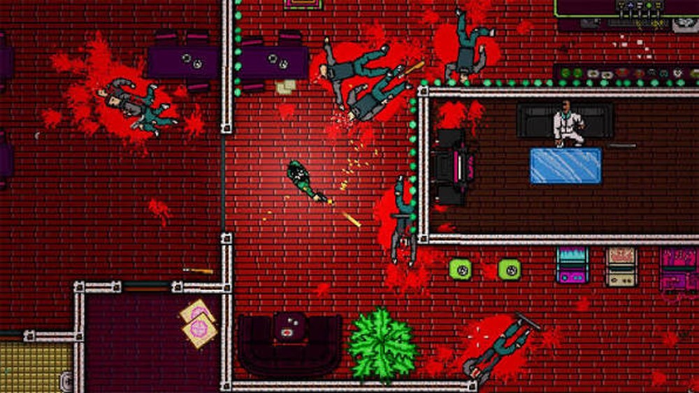 Hotline Miami tem uma pegada mais arcade — Foto: Reprodução / Playstation