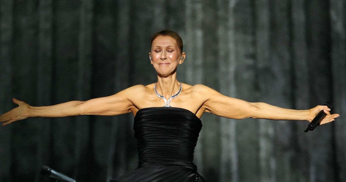 Céline Dion chora em seu 1º show após 6 anos longe dos palcos por conta de doença
