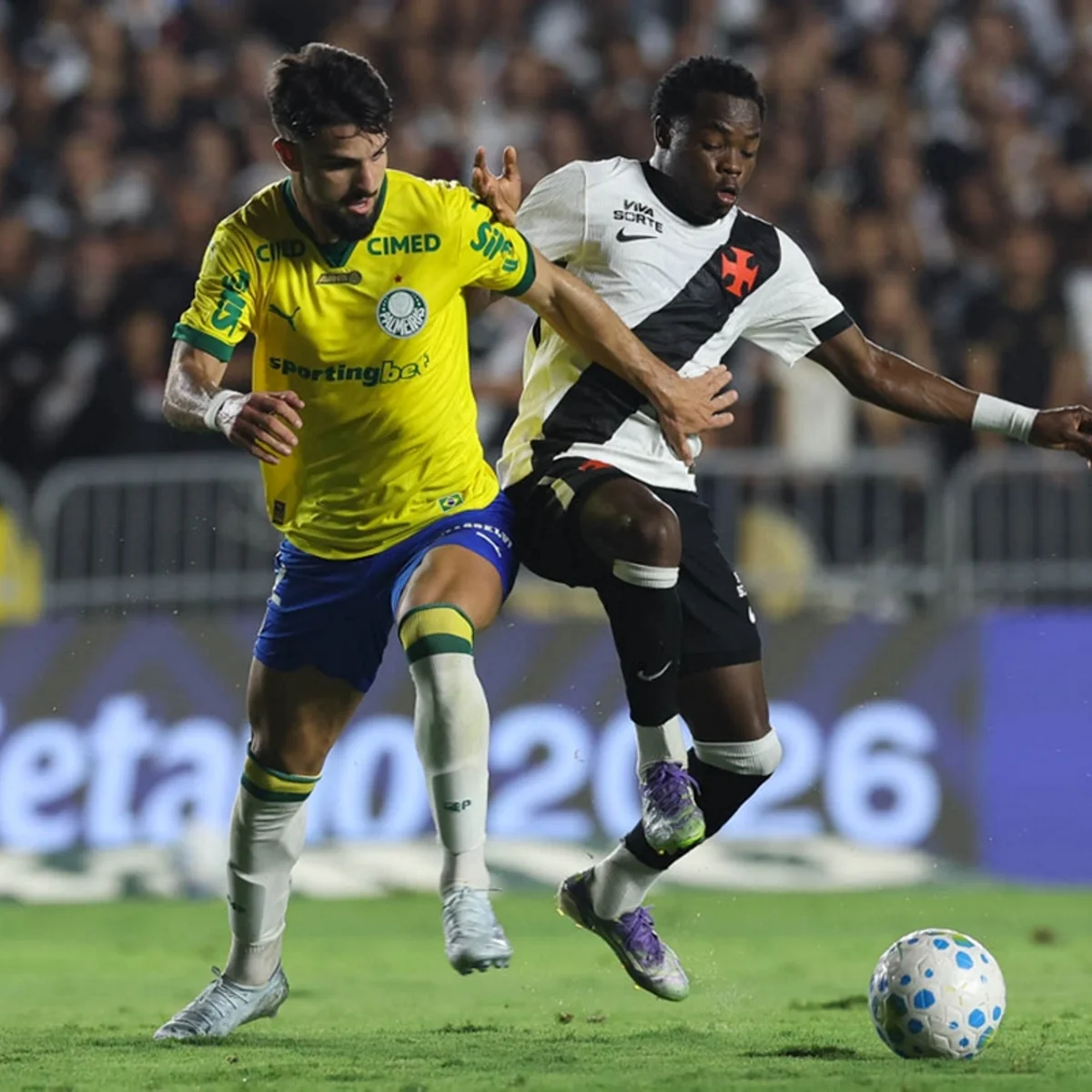 Palmeiras domina Vasco da Gama em confrontos de mata-mata