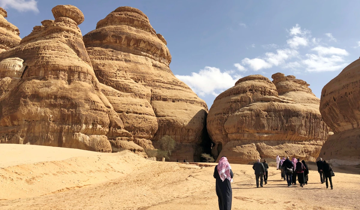 O histórico Observatório de Munikh da Arábia Saudita exibe a engenharia arquitetônica najdi