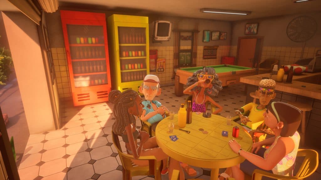 Capote review: uma mesa de bar brasileira transformada em videogame
