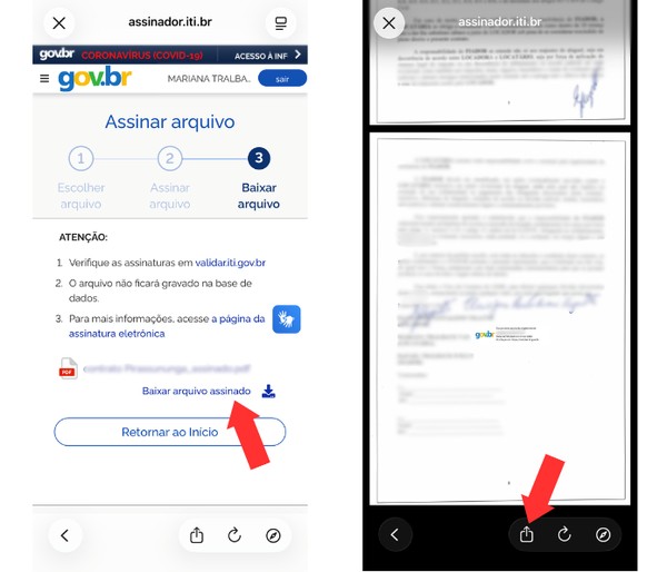 Como assinar documentos pelo Gov.br no celular?