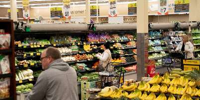 Supermercado em Redmond, EUA 24 de novembro de 2025. REUTERS/David Ryder/ Foto de arquivo Foto: Reuters