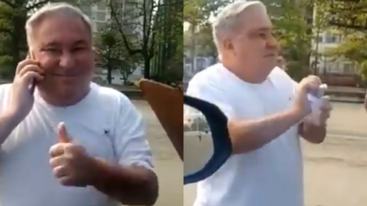 Justiça manda desembargador que humilhou guarda durante a pandemia pagar indenização de R$ 54 mil