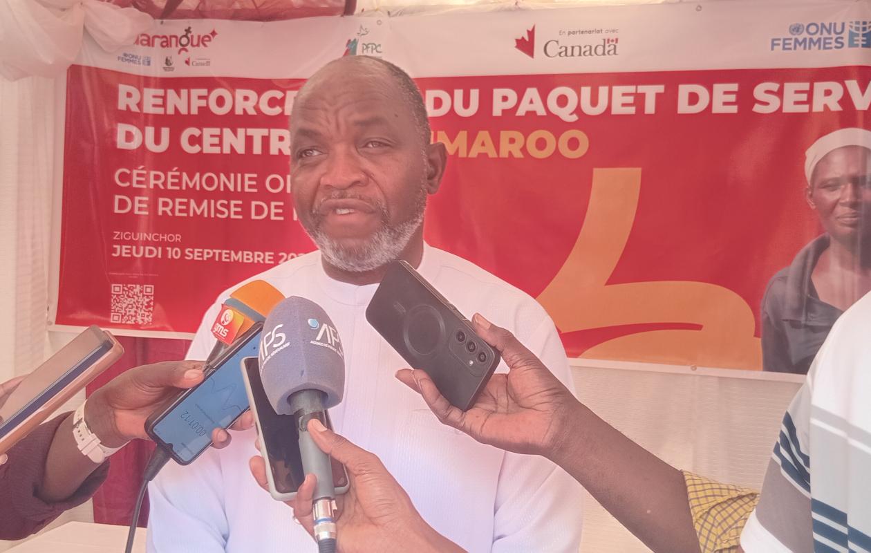 Casamance: o diretor regional da ONU Mulheres África Ocidental e Central elogia uma « renascença inclusiva » impulsionada pelas mulheres