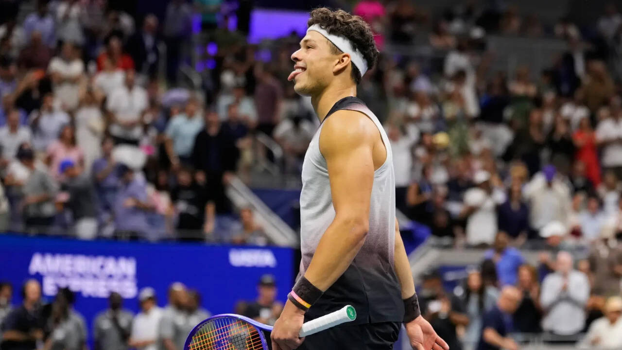 Ben Shelton arremessa um saque de 158 mph, estabelece novo recorde em Grand Slam no US Open
