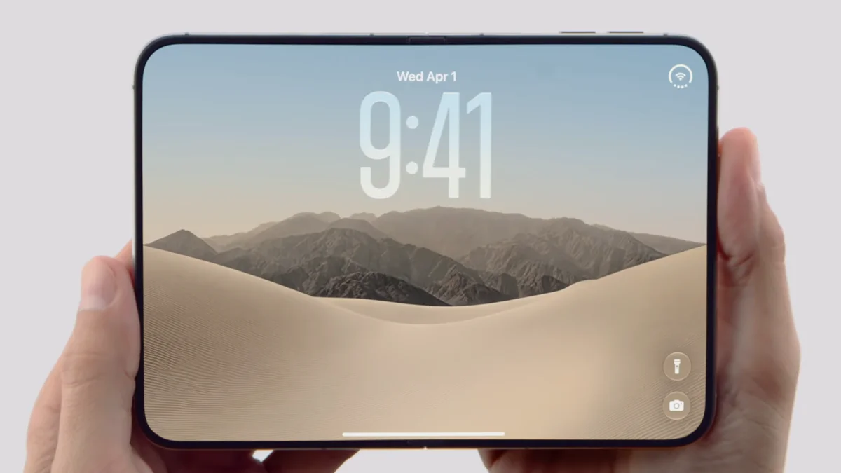 Imagem da matéria: Apple lança iPhone Duo, seu primeiro celular dobrável