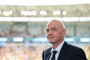 Gianni Infantino durante a disputa da Copa do Mundo