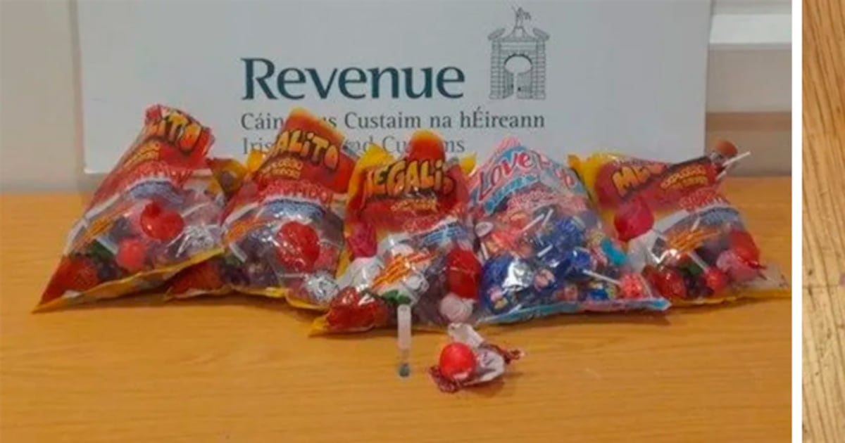 Polícia irlandesa encontra carregamento de pirulitos recheados com R$ 3 milhões em cocaína