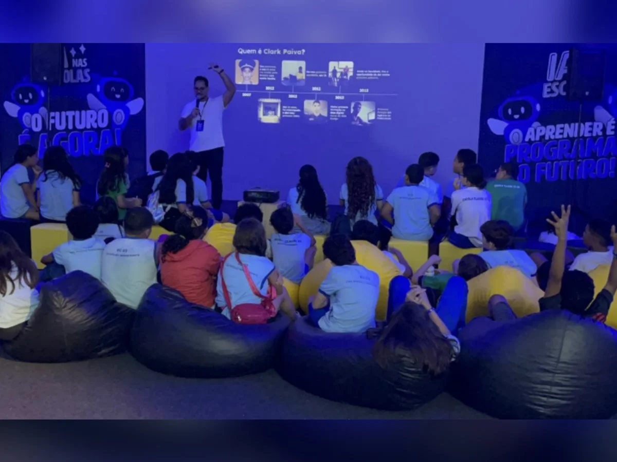Programa gratuito oferece experiências em IA para estudantes do DF