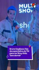 Bruno Gagliasso fala da expectativa de Titi para ver Stray Kids: 'Sem dormir'