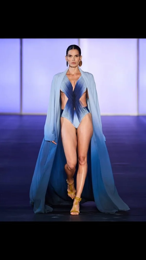 Sucesso no exterior, top model Raica Oliveira desfila no Metrópoles Catwalk