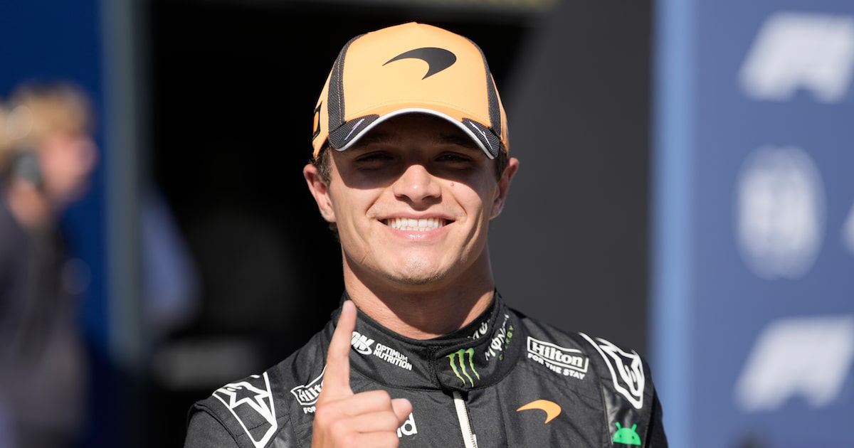 F1: veja o grid de largada do GP da Espanha com Lando Norris na pole e Bortoleto em 12º