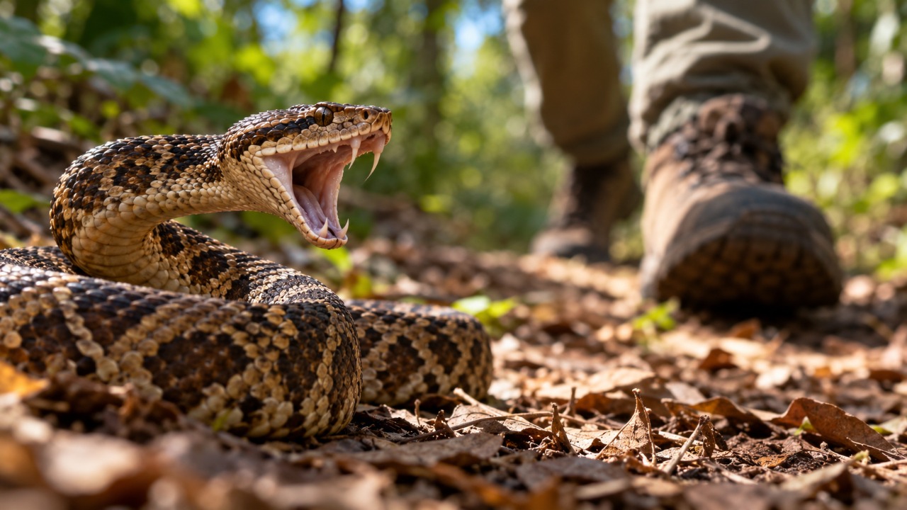 O que fazer nos primeiros 10 minutos depois de uma picada de cobra segundo o Butantan, e as três atitudes populares que transformam o susto em acidente grave