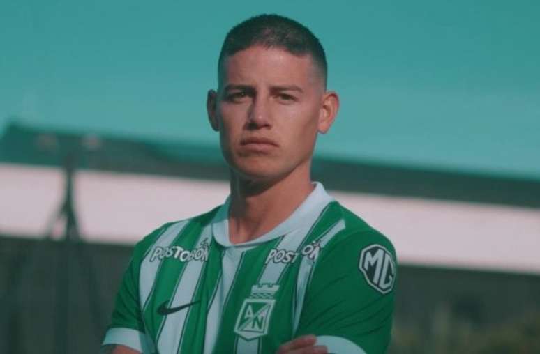 Atlético Nacional anuncia contratação de James Rodríguez