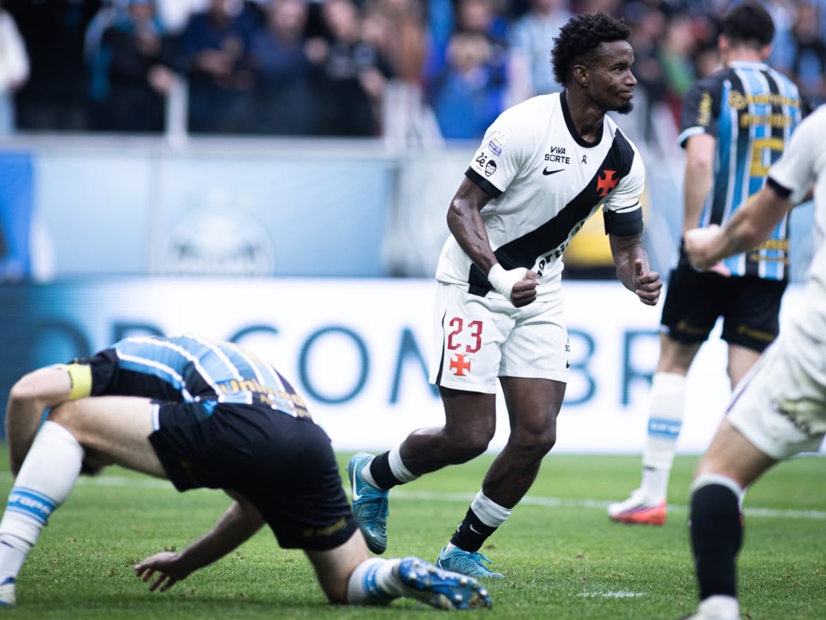 Vasco vira em duelo direto contra Z-4 e vence o Grêmio em Porto Alegre após 20 anos