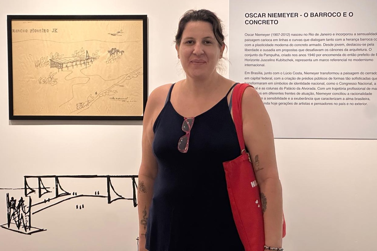 Alunos de São Sebastião se encantam com a mostra Utopias em construção