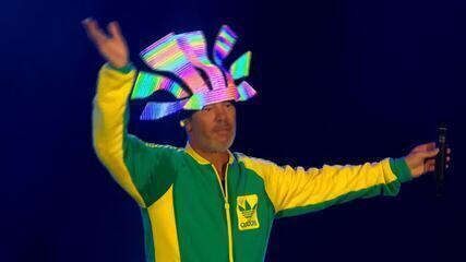 Jamiroquai canta sucesso 'Virtual Insanity' no Rock in Rio