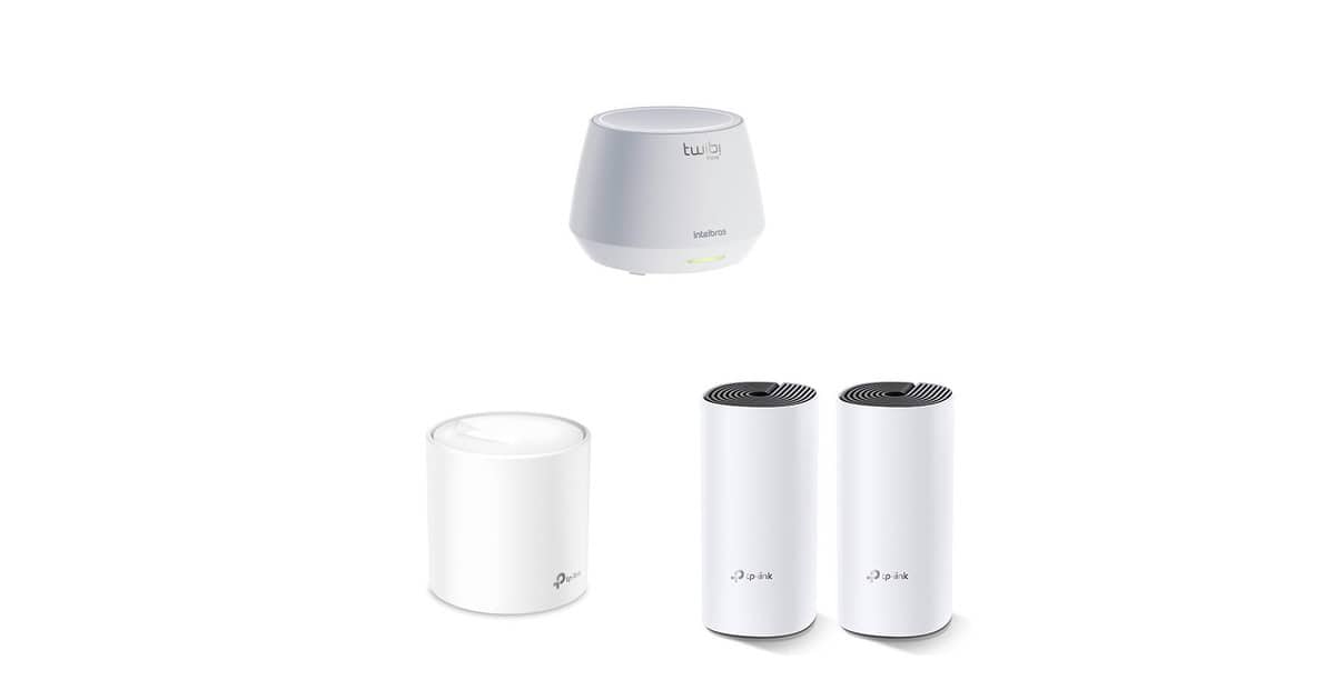 Sinal forte em todo canto: veja uma seleção de roteadores Wi-Fi Mesh em promoção na Amazon