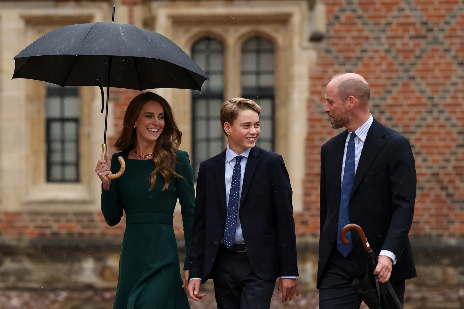 O príncipe William do Reino Unido, acompanhado de sua esposa Kate, lança campanha esportiva para prevenir suicídios