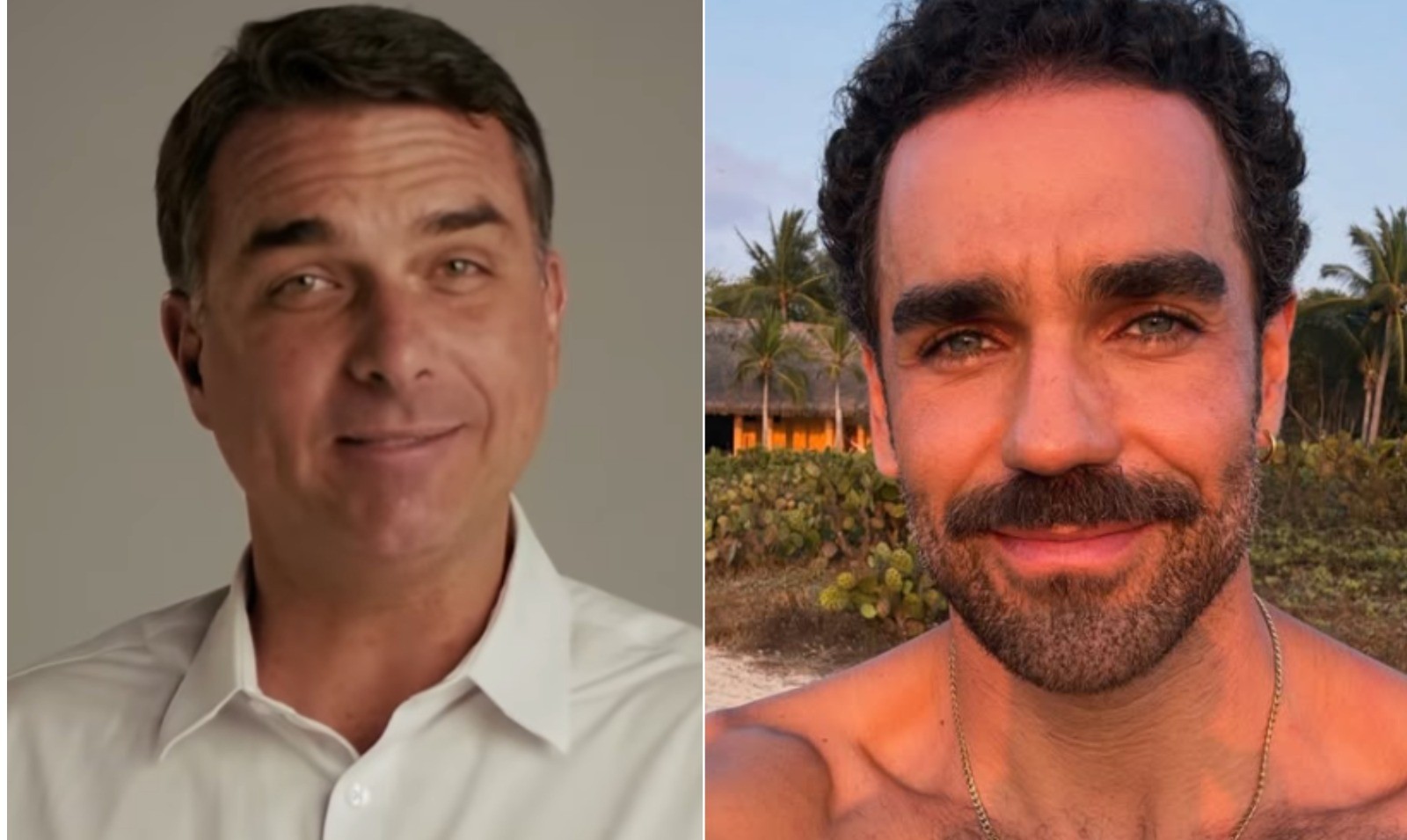 Marcus Ornellas vive Flávio Bolsonaro em 'Dark Horse' — Foto: Divulgação
