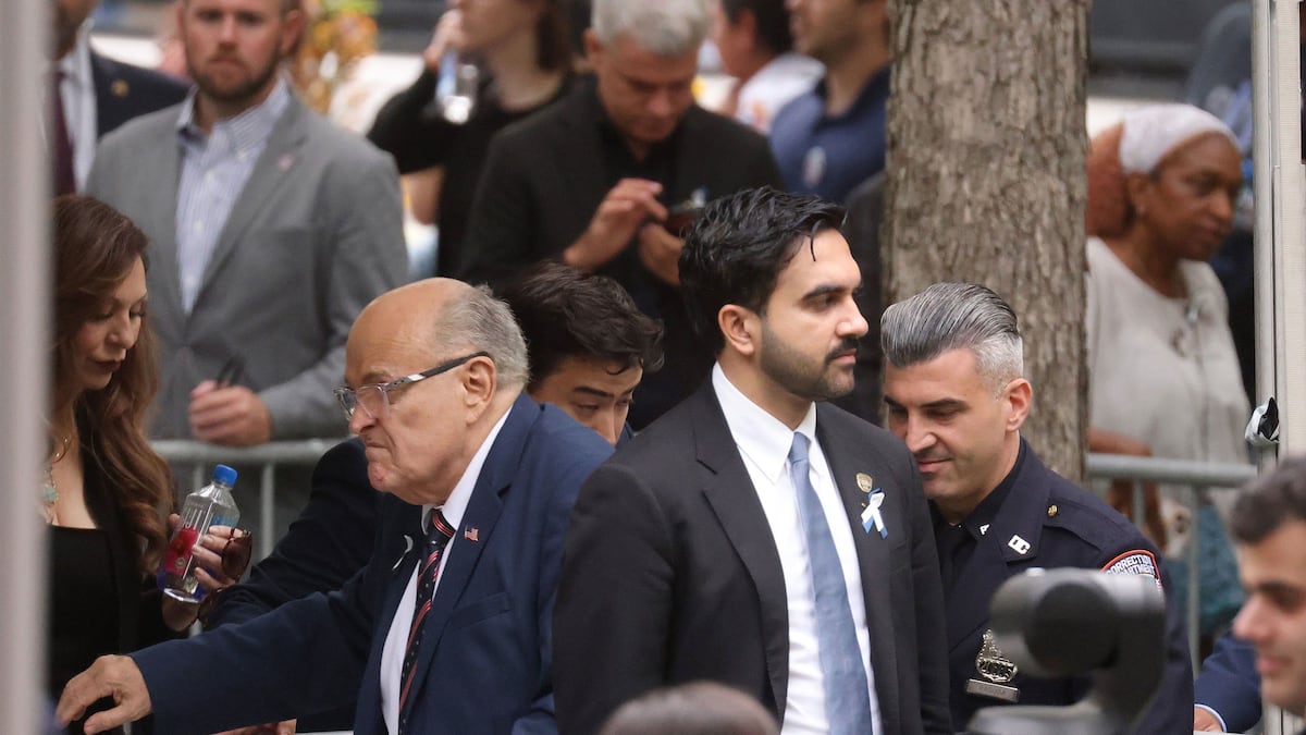 Brief interaction between NYC Mayor Mamdani and AOC captured on video at 9/11 ceremony stirs up debate