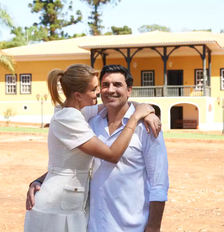 Ana Hickmann e Edu Guedes em Casa Gialla Foto: Reprodução Instagram | @ahickmann